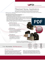 UFD High-Speed Fiberized Spray Adehsive Applicator