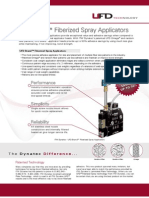 UFD Fiberized Spray Adhesive Applicators