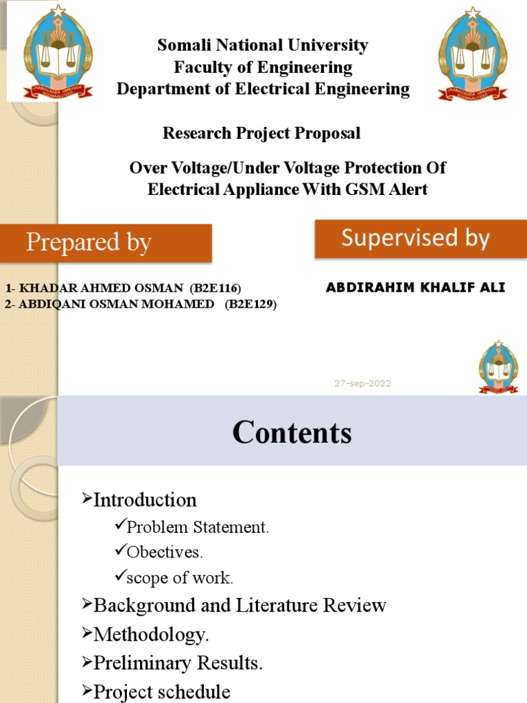 Propose Presentation | PDF | Mains Electricity | Electrical Engineering