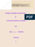 Oraşele Uriaşe Din Bashan Și Locurile Sfinte Ale Siriei 1