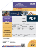 AASIF Print - Udyam Registration Certificate
