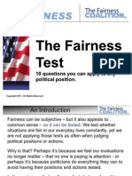 The Fairness Test