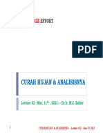 2.0 Lecture - 02 Curah Hujan & Isnya - 11 Mar 2021