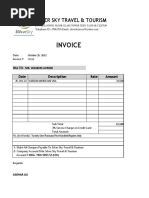 Waseem Ahmed Invoice - Evisa