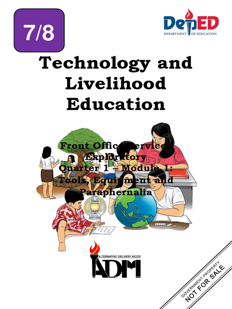 ADMFOS ExploratoryModule1ToolsEquipmentandParaphernalia PDF