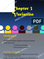 CHP 3 - Variation