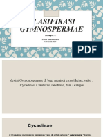 Klasifikasi Gymnospermai Ppt (1)