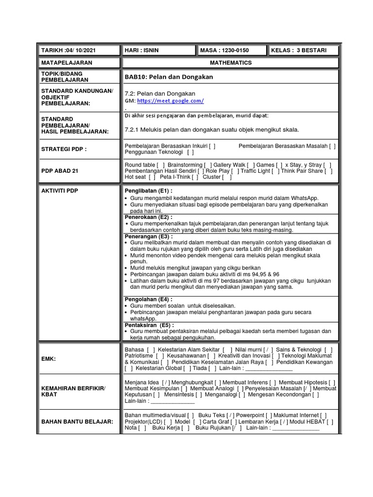 LESSON PLAN SAMPLE PDF visual data 8