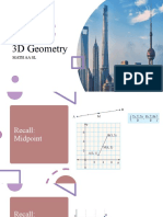 3D Geometry
