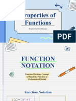 Properties of Function