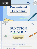 Properties of Function