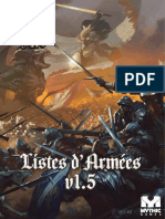 Listes D'armées Battle Mode v1.5 FR