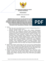 Bawaslu Bentuk Tim Seleksi Calon Anggota Bawaslu 5 Provinsi Papua