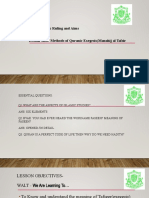 Methods of Quranic Exegesis Lesson