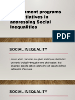 Social Inequality