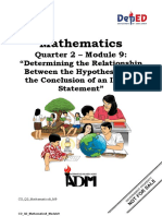 Math8 q2 Mod9 Determiningtherelationshipbetweenthehypothesisandtheconclusionofanifthenstatement v3