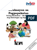 Edukasyon Sa Pagpapakatao: Unang Markahan - Modyul 8: Ang Kahulugan NG Dignidad