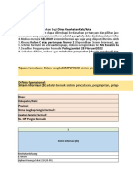 Form Pemetaaan Dasar Sistem Informasi - Dinkes KabKota VFinal