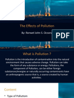 Effects of Pollution