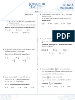 Sınıf Matematik Matematik