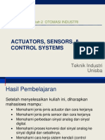 Actuator, Sensor, Control System