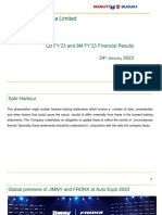 Investor - Presentation - Q3FY23 and 9MFY23