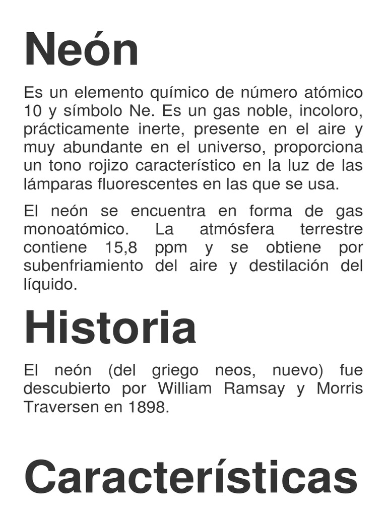 Neon | PDF