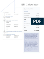 Bill Calculator ARMS Portal for Utilities (7)