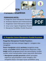 Manajemen Pondok Pesantren