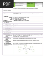 Characteristics of A Volcano: Content Standard