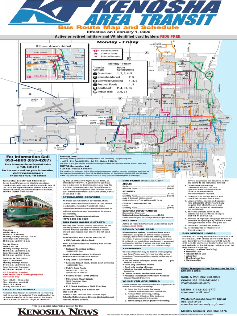 Bus Route Map | PDF | Transport | Public Transport