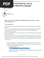 SharePoint 2013 - 2016 - 2019 - How To Replace Expired WorkFlow Manager Certificates - Microsoft Community Hub
