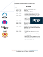 Agenda Rakerprov Fpti Kaltim 2023