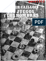 CAILLOIS, ROGER - Los Juegos y Los Hombres (La Máscara y El Vértigo) (OCR) (Por Ganz1912)