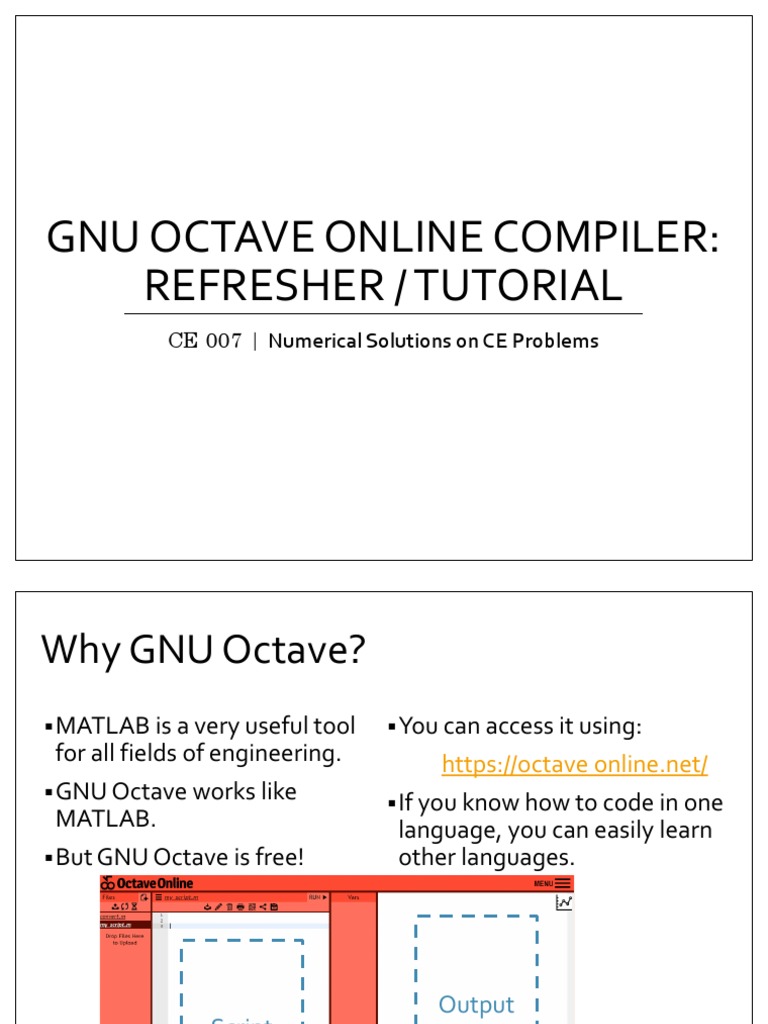 Ví Dụ Về Mã Octave