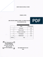 Revisão Perfil Do Preso - Seguranca Publica