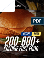 BWS Recipe Book - 200-800+ Calorie Fast Food