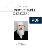 Râmûzü'L-Ehâdis Dersleri 1