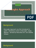 Effective Marungko Approach for Teaching Reading