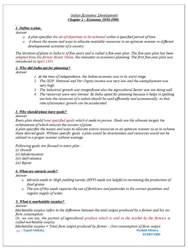 Indian Economy 1950 1990 Pdf Economic Growth Agriculture