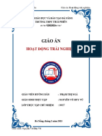 GIÁO ÁN HOẠT ĐỘNG TRẢI NGHIỆM