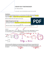 Nilai Eigen Dan Vektor Eigen Lecture Jotted Down)