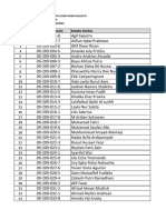 Daftar No Peserta Ujian