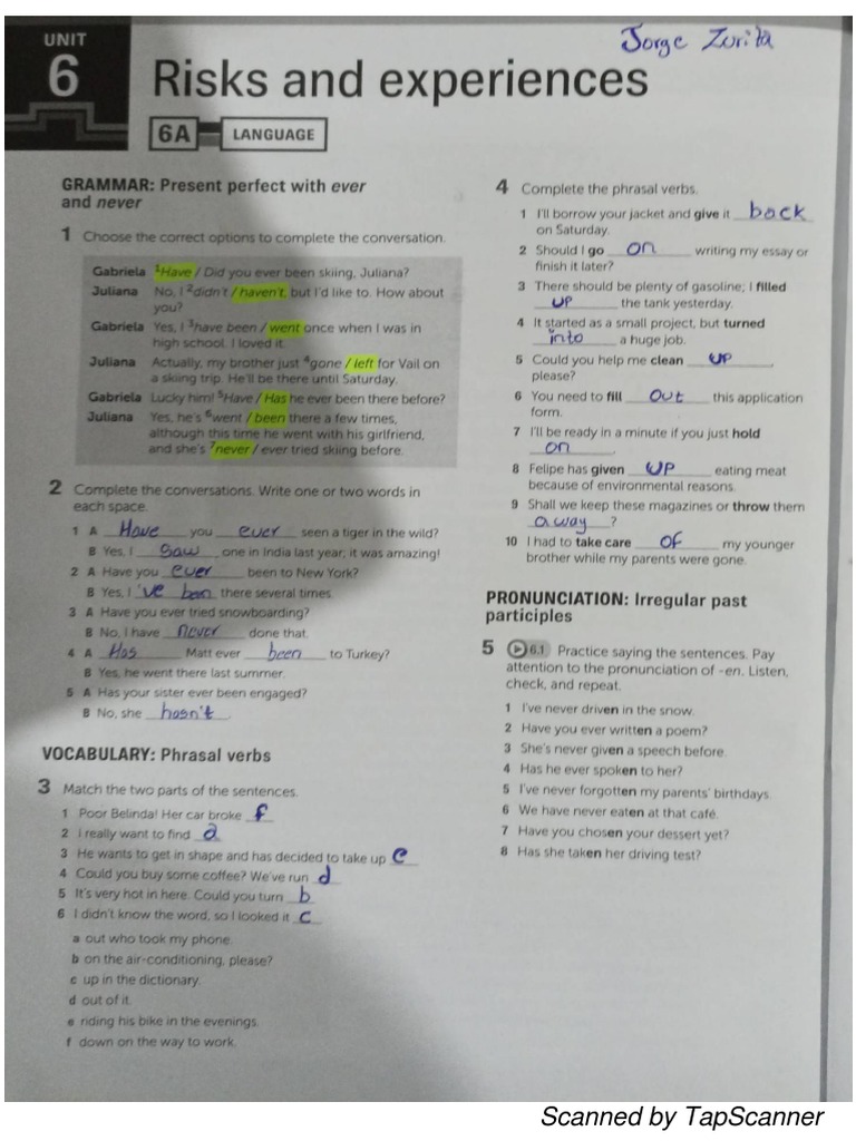 Ta1p7 - Workbook - Black - White - Unit - 6 - Pages - 32,33,34,,35,36 ...