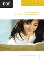 para a avaliação do desempenho da leitura