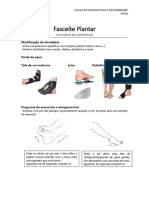 Fasceite Plantar Folheto