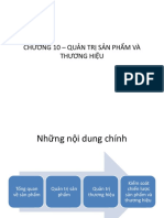 Chuong 10 - Chien Luoc San Pham Va Thuong Hieu