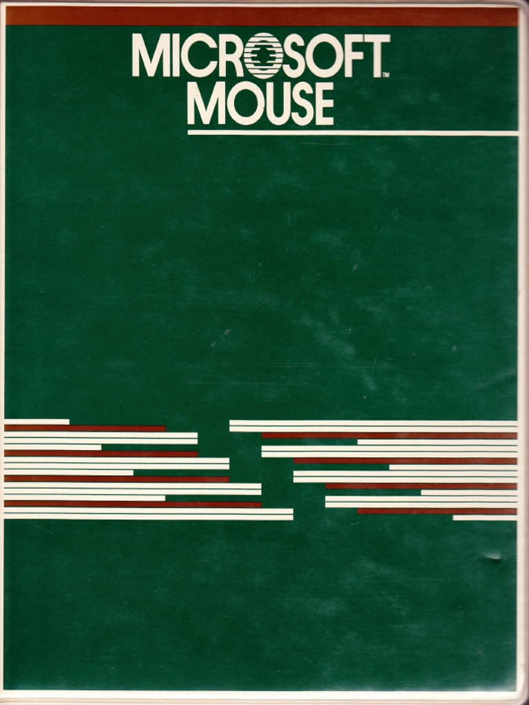 Microsoft Mouse PDF Computer Keyboard Computer Program