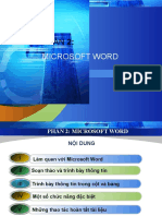 Phần 2 - MICROSOFT WORD