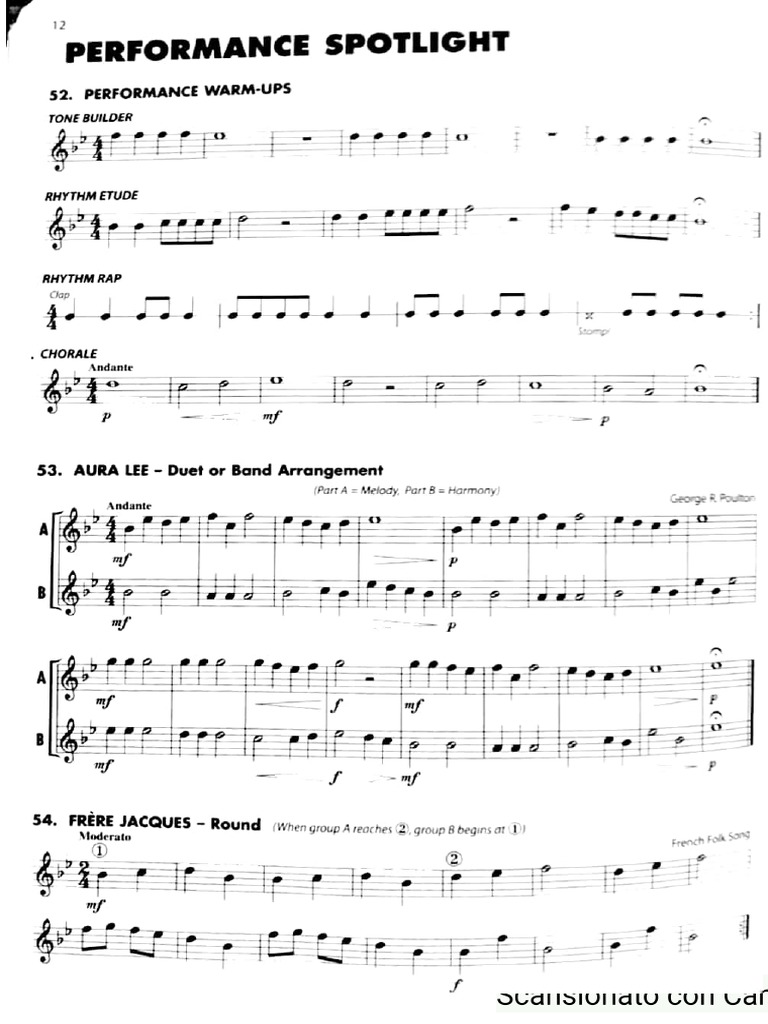 Spartito Semplice Per Flauto | PDF